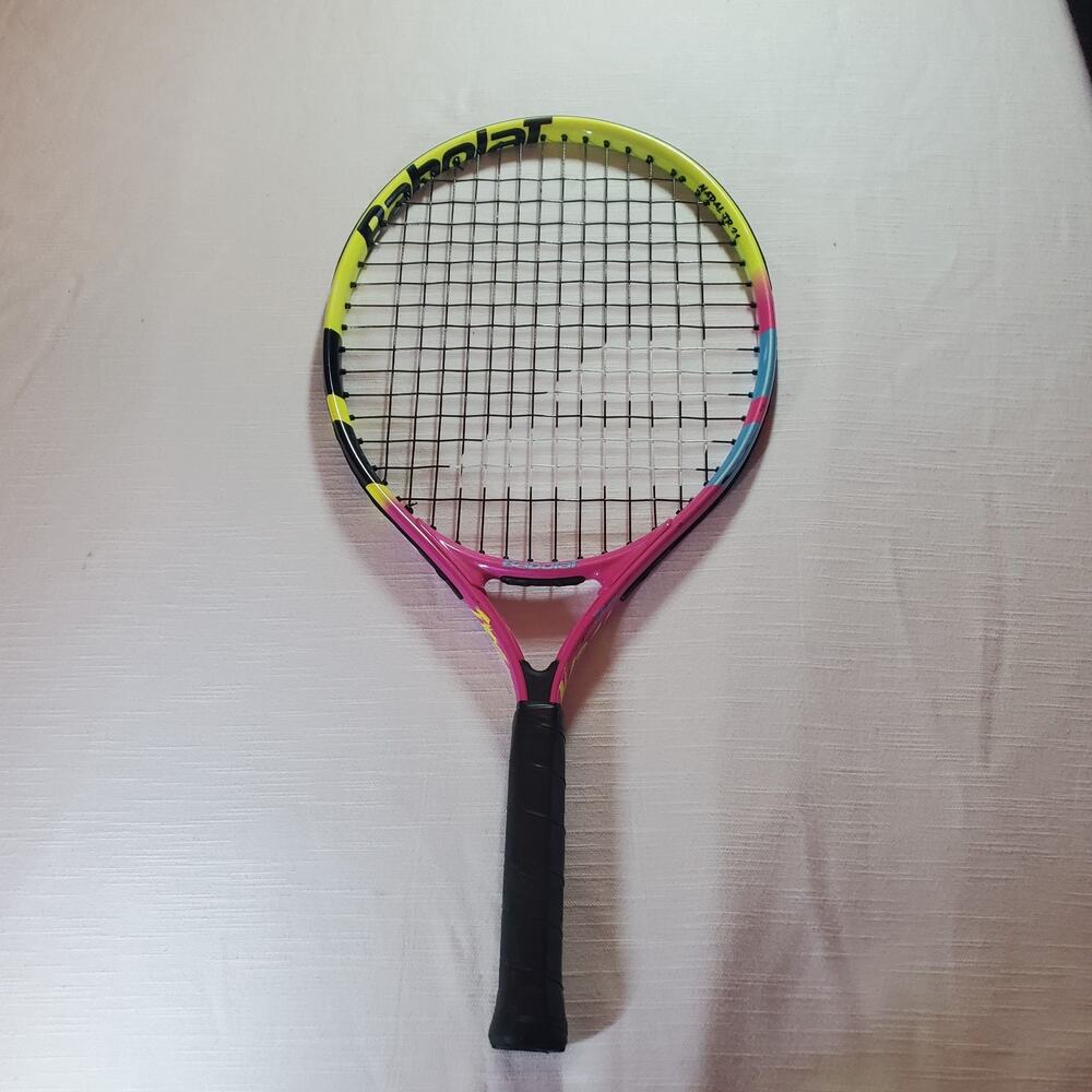 Babolat Nadal Junior Tennis Racket 25 Inch Rafa Edition Kids Youth Prestrung